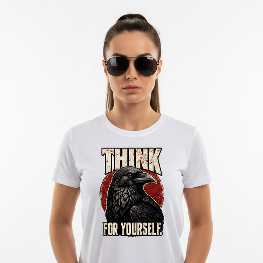 Premium Organic Shirt / THINK for YOURSELF