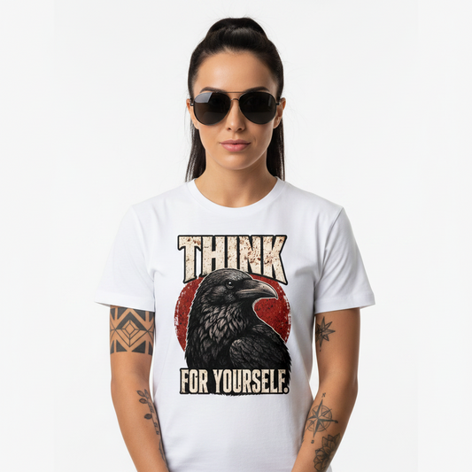 HigherBlanks Premium T-Shirt / THINK for YOURSELF