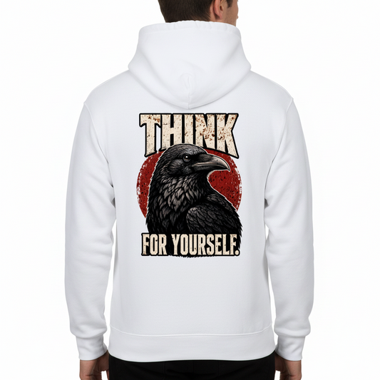 HigherBlanks Premium Hoodie / THINK for YOURSELF