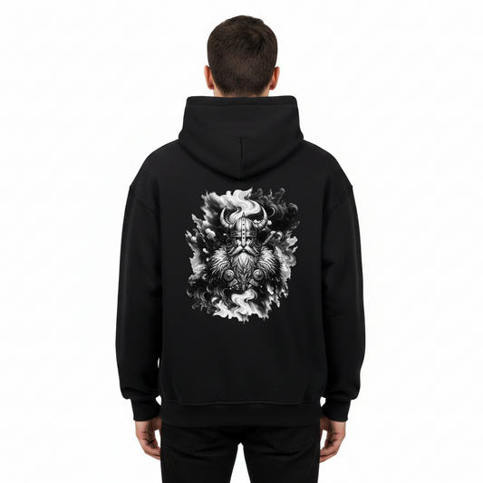 VACANCY Oversized Hoodie / Cloud Viking