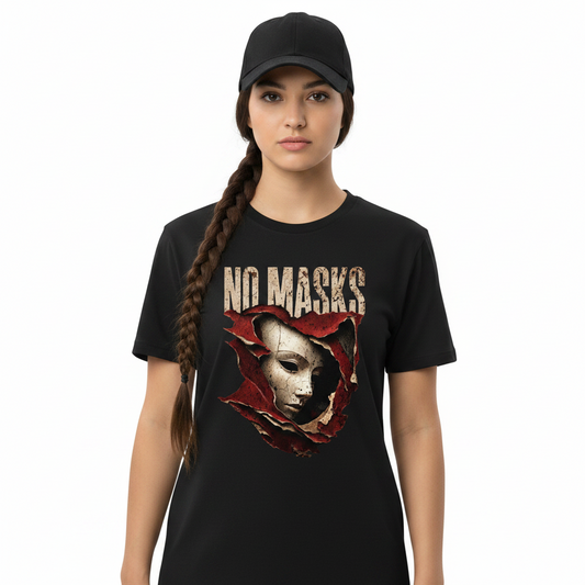 HigherBlanks Premium T-Shirt / NO MASKS