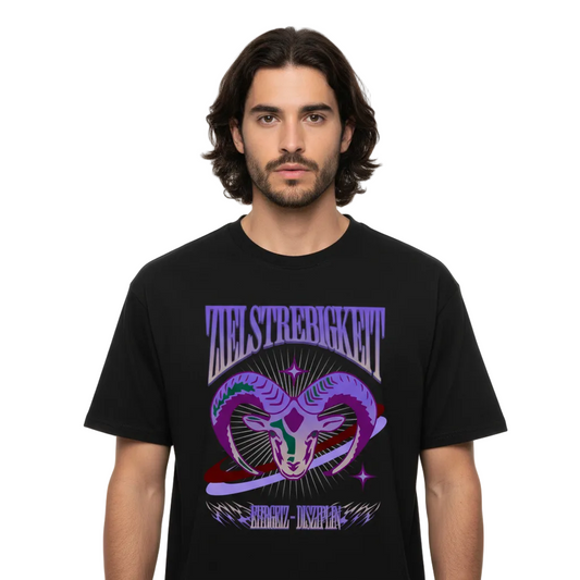 VACANCY Oversized Shirt / Sternzeichen-Steinbock