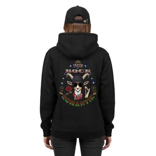 HigherBlanks Premium Hoodie / IMMER BOCK auf ROMANTIK