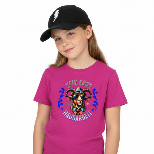 Premium Organic Shirt Kids / KEIN BOCK auf HAUSARBEIT