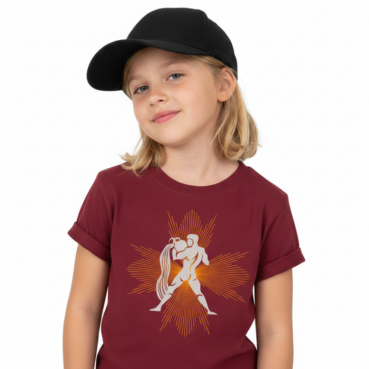 Premium Organic Shirt Kids / Wassermann – Aura Sternzeichen