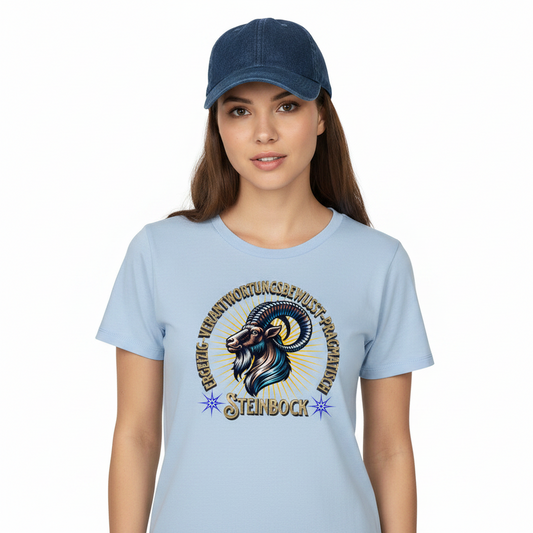 Steinbock Sternzeichen / Premium Organic Shirt Women