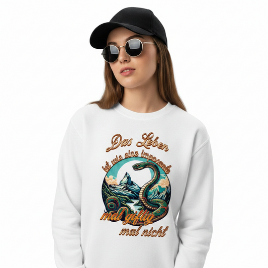 Classic Sweatshirt / Das LEBEN-mal giftig, mal nicht
