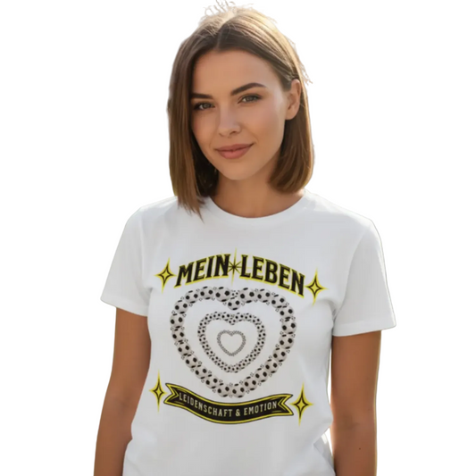 HigherBlanks Premium T-Shirt / Fußball mein Leben