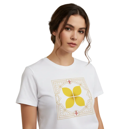 HigherBlanks Premium T-Shirt / Eckige Eleganz