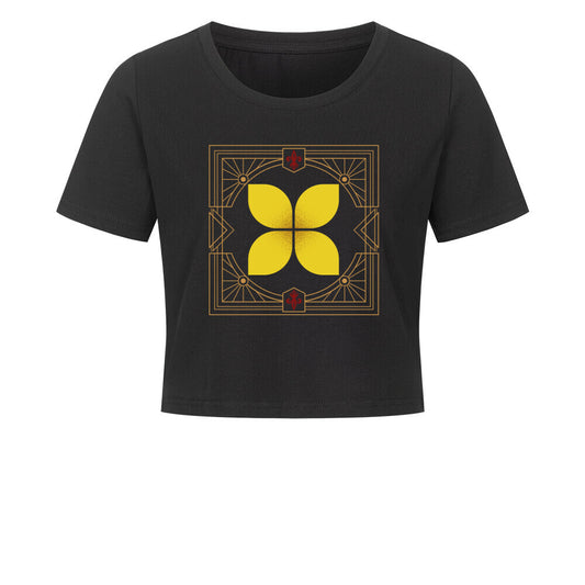 Ladies Cropped Tee/ Eckige Eleganz