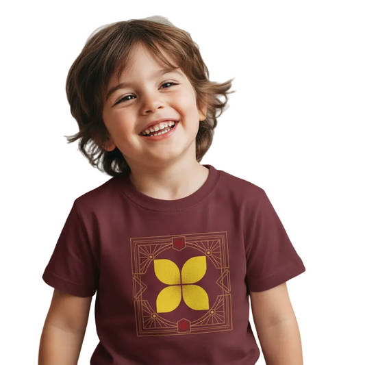 Premium Organic Shirt Kids/ Eckige Eleganz