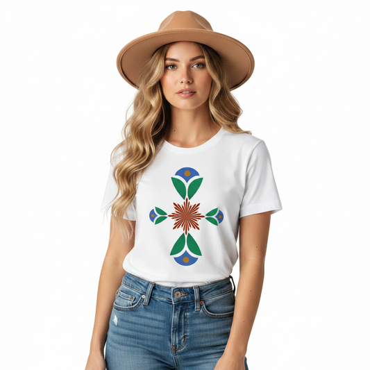 HigherBlanks Premium T-Shirt / Geometrischer Traum