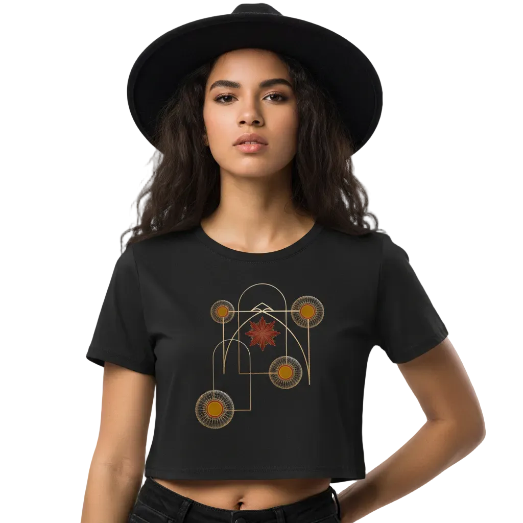 Ladies Cropped Tee/ GrafikGarten