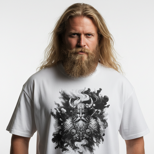 VACANCY Oversized Shirt / Cloud Viking