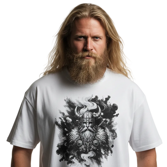 VACANCY Oversized Shirt / Cloud Viking