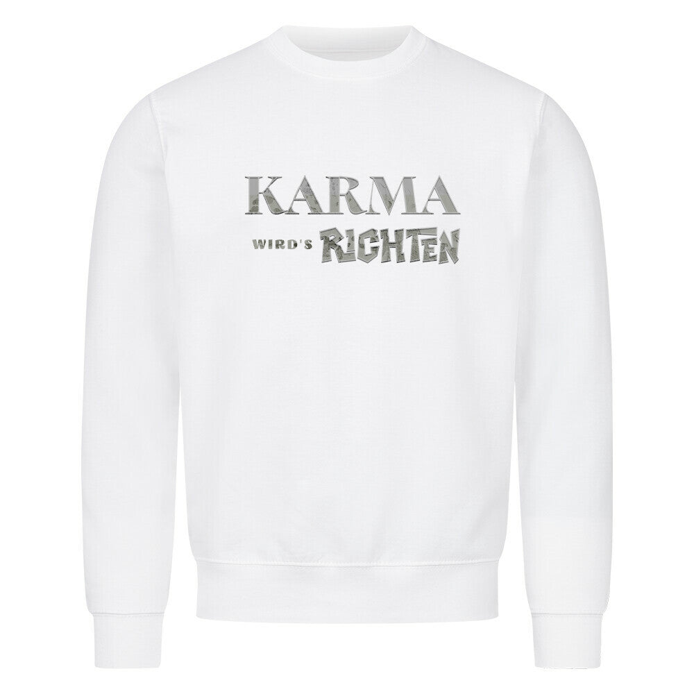 Classic Sweatshirt/KARMA-Image for color: weiß