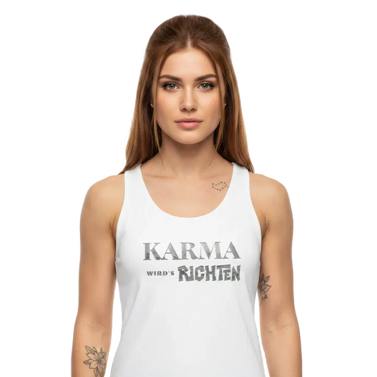 Classic Tanktop Women/KARMA-Image for color: weiß