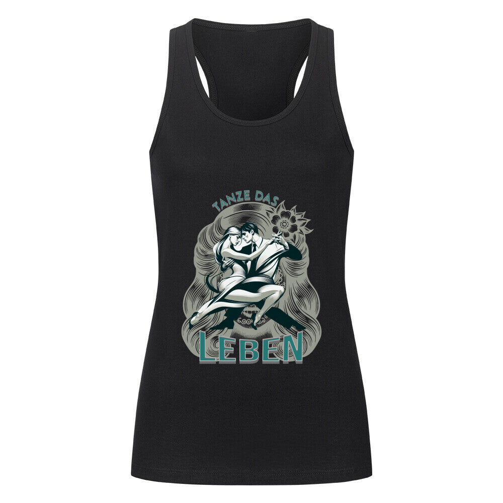 Classic Tanktop Women / Tanze das Leben-TORIPROS-schwarz
