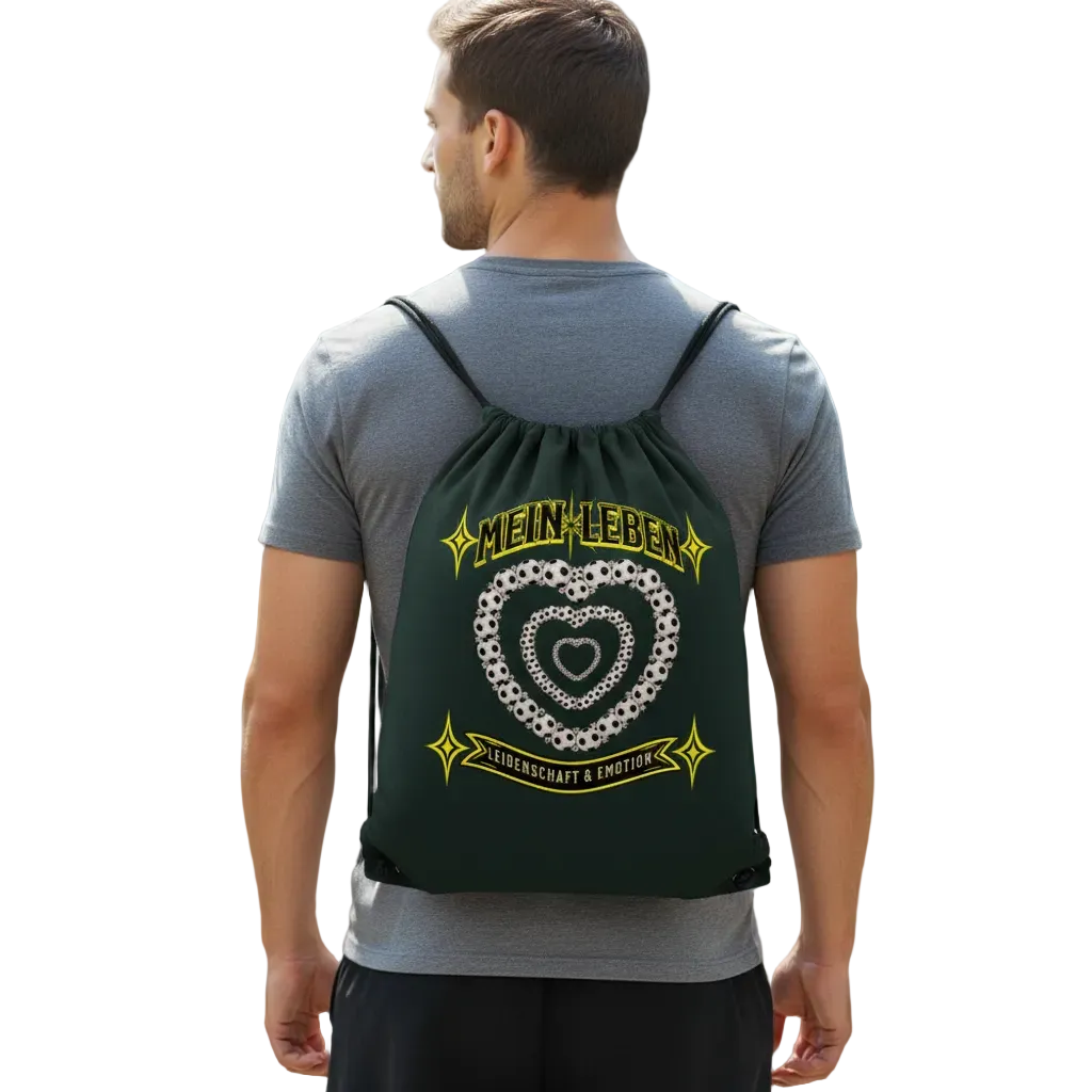Gym Bag / Fußball mein Leben-schwarz-Toripros