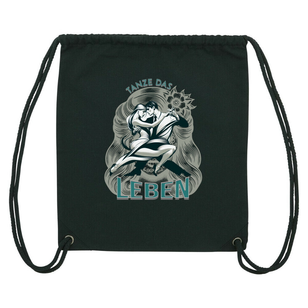 Gym Bag / Tanze das Leben-TORIPOS- schwarz