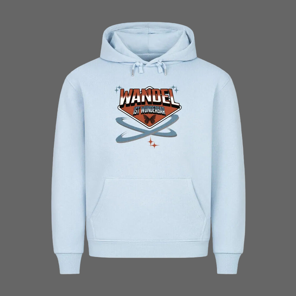 HigherBlanks Premium Hoodie/ WandelWunderbar-TORIPROS- babyblau