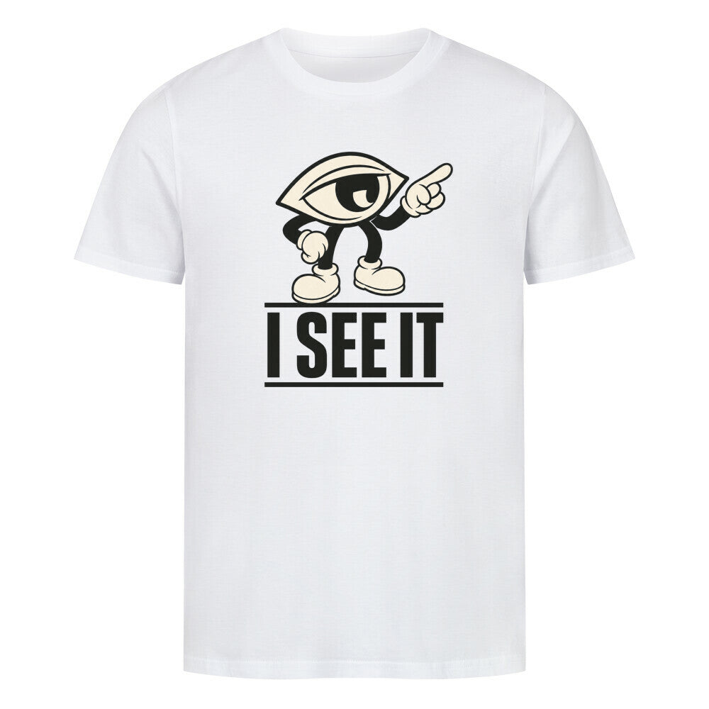Premium Organic Shirt / I SEE IT -Toripros- weiß