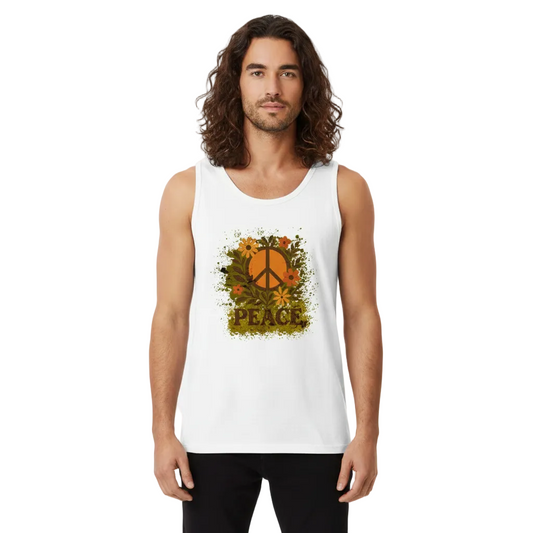 Classic Tanktop / Flowers PEACE