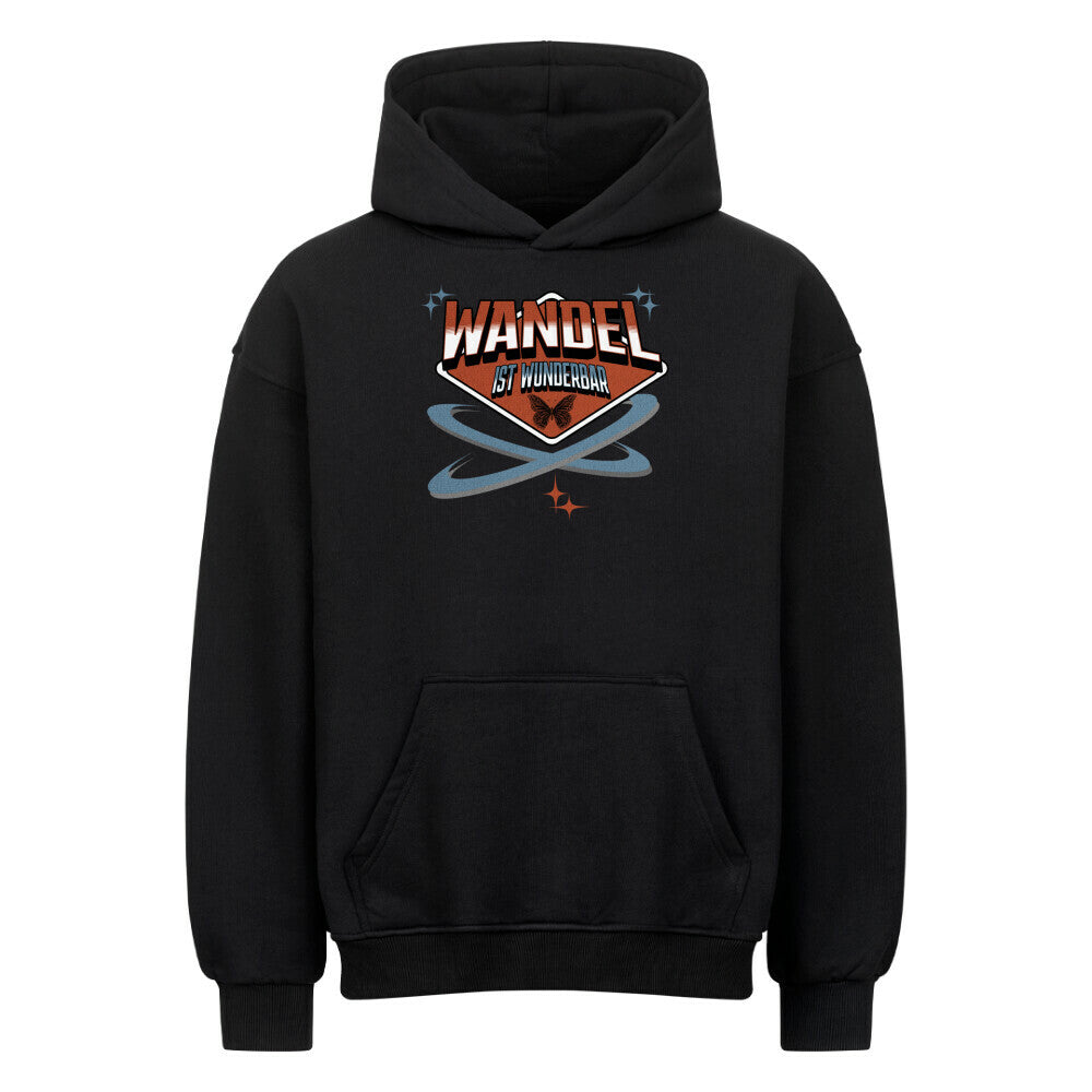 VACANCY Oversized Hoodie/ WandelWunderbar-TORIPROS-schwarz