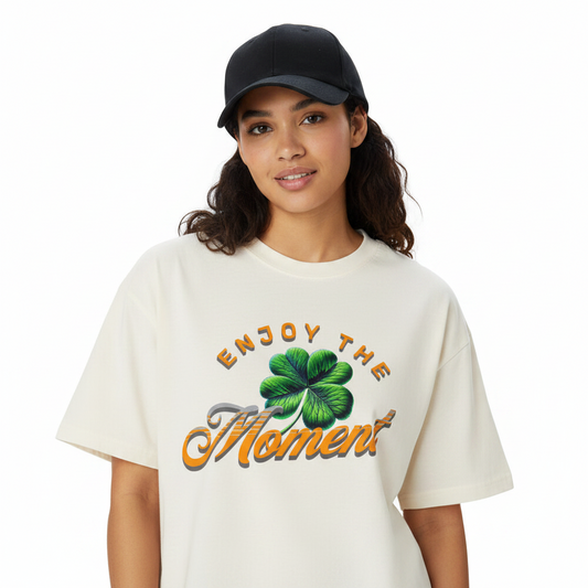 VACANCY Oversized Shirt / ENJOY THE MOMENT