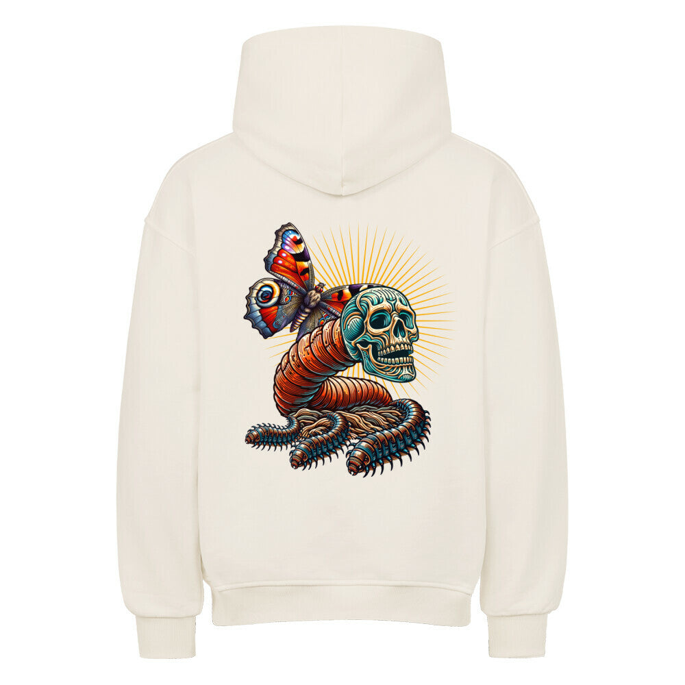 Toripros Wandel Kollektion – Wandel ONE Oversized Hoodie in Natural Raw, modernes Streetwear-Design mit starkem Statement
