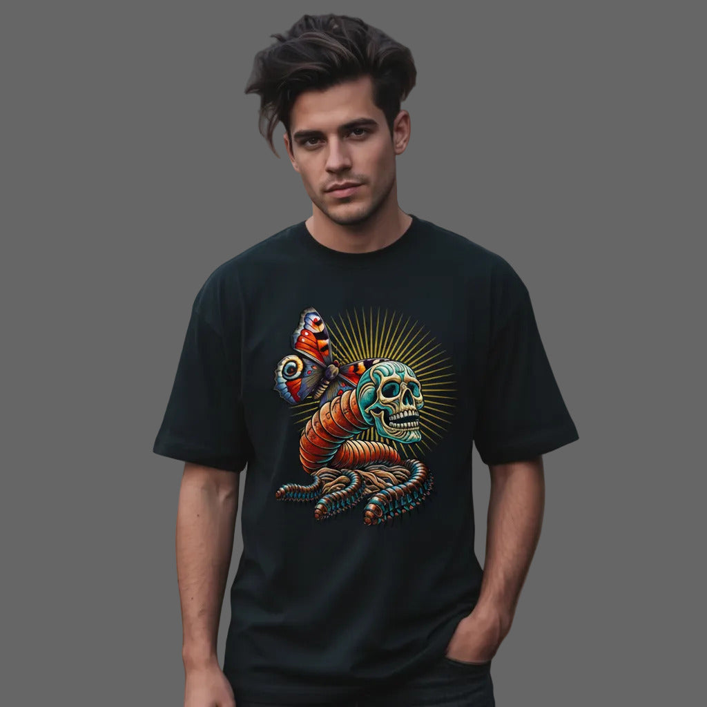Toripros Wandel Kollektion – Wandel ONE Premium Organic Oversize Blast in Schwarz, modernes Streetwear-Design mit starkem Statement