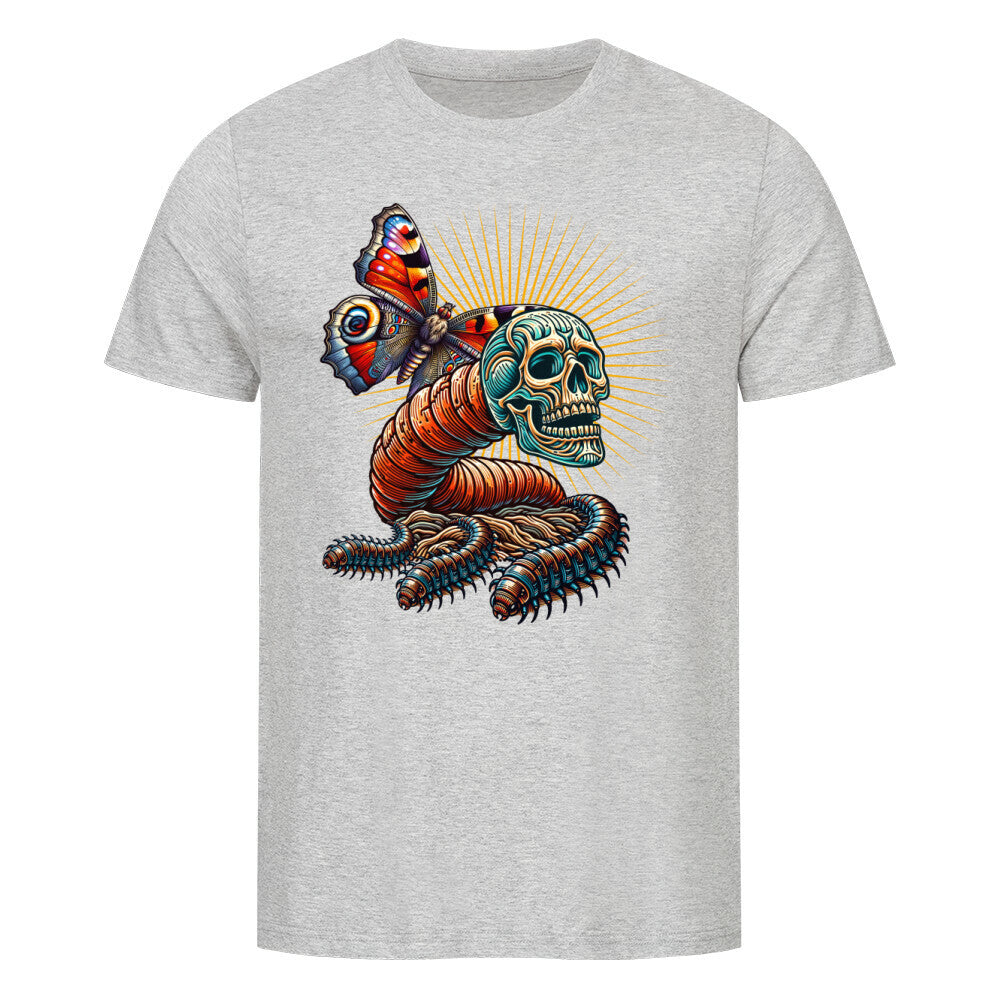 Toripros Wandel Kollektion – Wandel ONE Premium Organic Shirt in Heather Grey, modernes Streetwear-Design mit starkem Statement