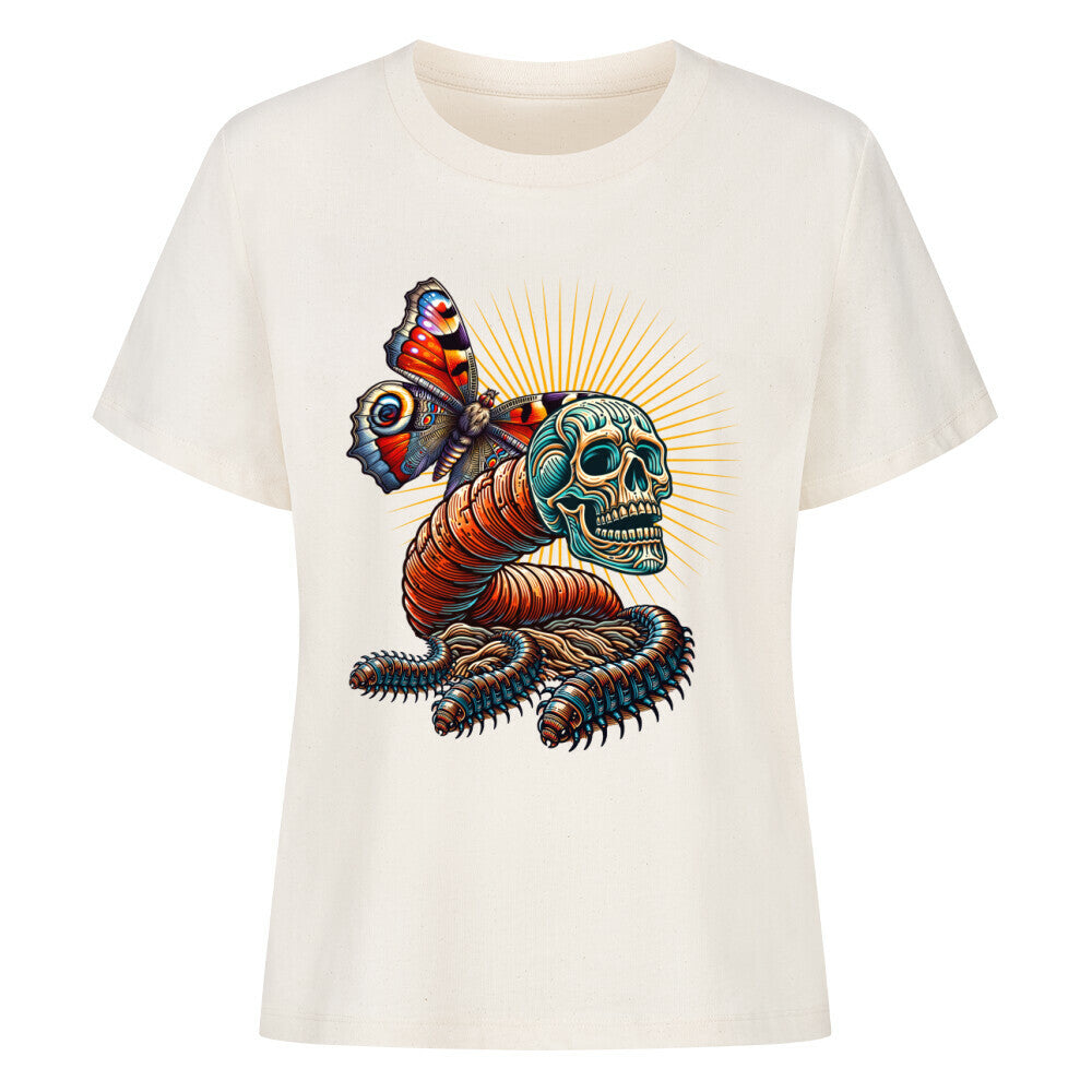 Toripros Wandel Kollektion – Wandel ONE Premium Organic Shirt Women in Natural, modernes Streetwear-Design mit starkem Statement