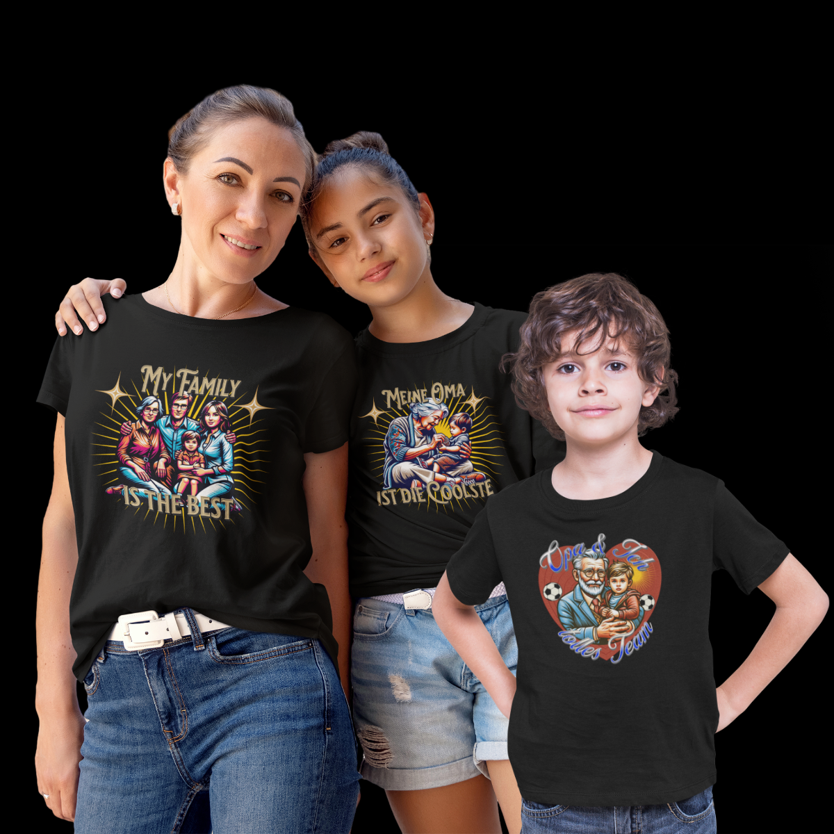 T-Shirts, Hoodies & Co - Die Kollektion Familie & Co von TORIPROS