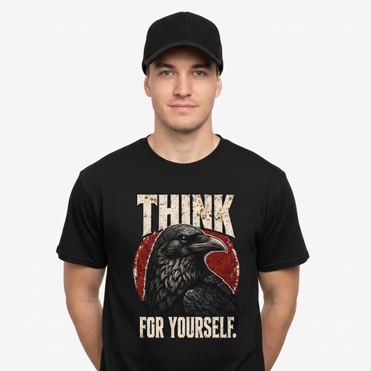 HigherBlanks Premium T-Shirt / THINK for YOURSELF
