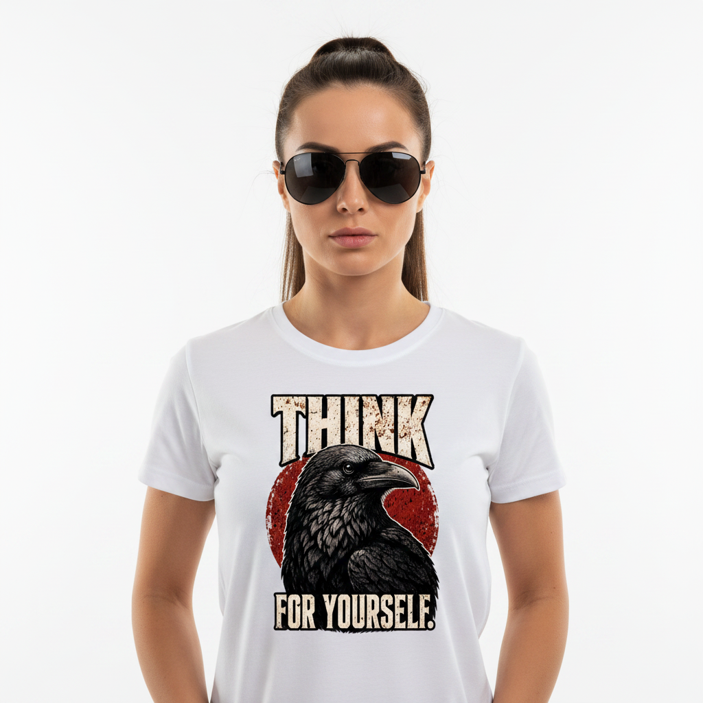 Premium Organic Shirt / THINK for YOURSELF