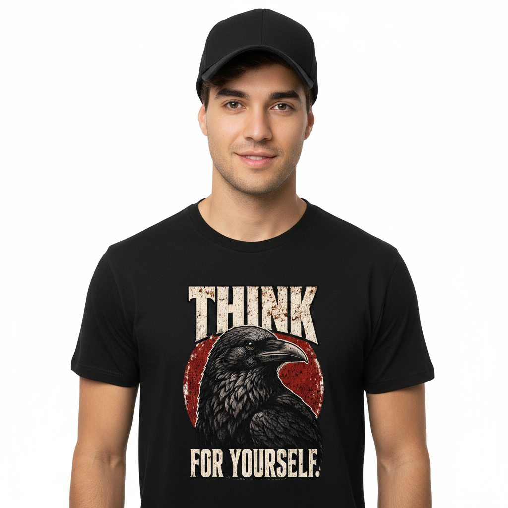 Premium Organic Shirt / THINK for YOURSELF