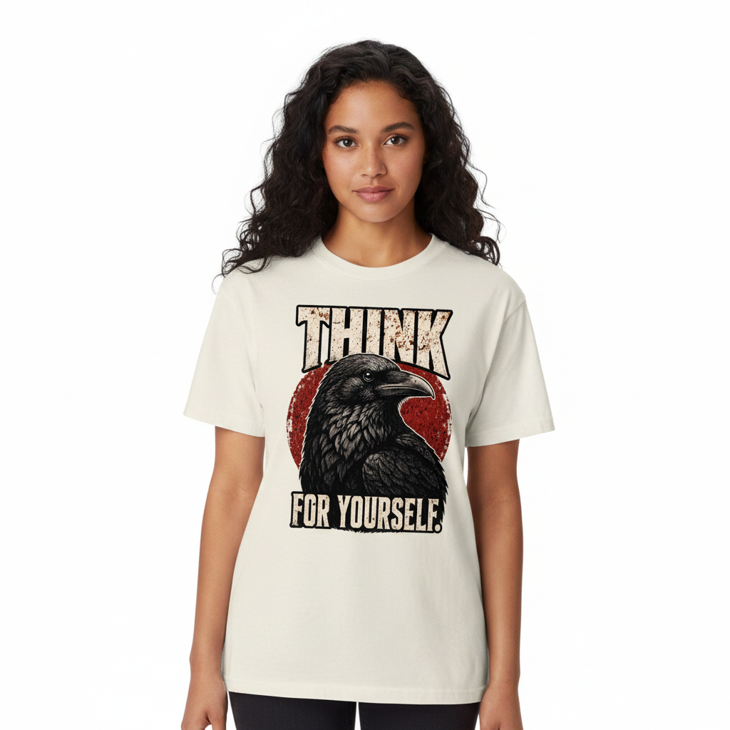Premium Organic Shirt Women / THINK for YOURSELF
