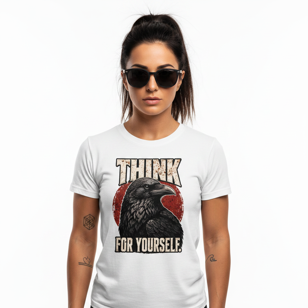 HigherBlanks Premium T-Shirt / THINK for YOURSELF