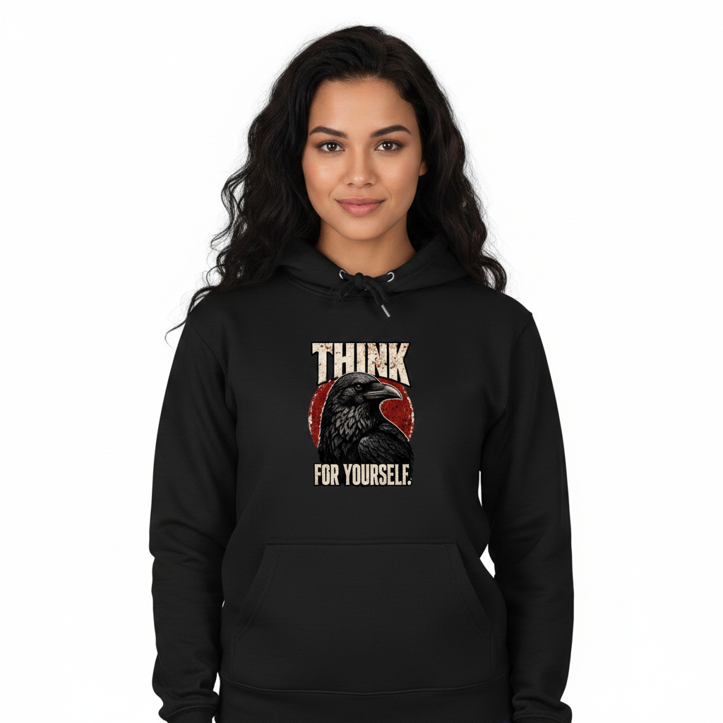 HigherBlanks Premium Hoodie / THINK for YOURSELF