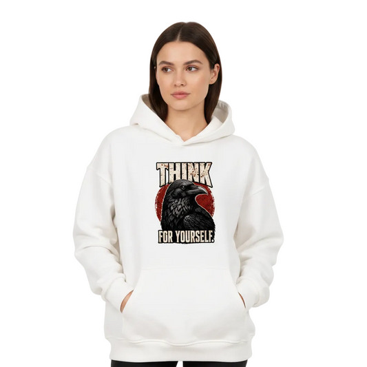 VACANCY Oversized Hoodie / THINK for YOURSELF