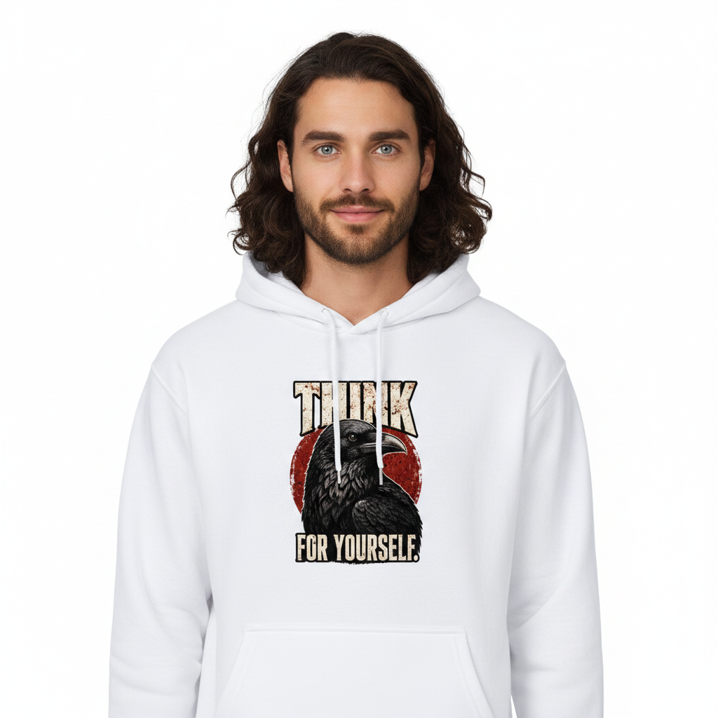 HigherBlanks Premium Hoodie / THINK for YOURSELF