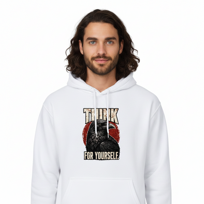 HigherBlanks Premium Hoodie / THINK for YOURSELF