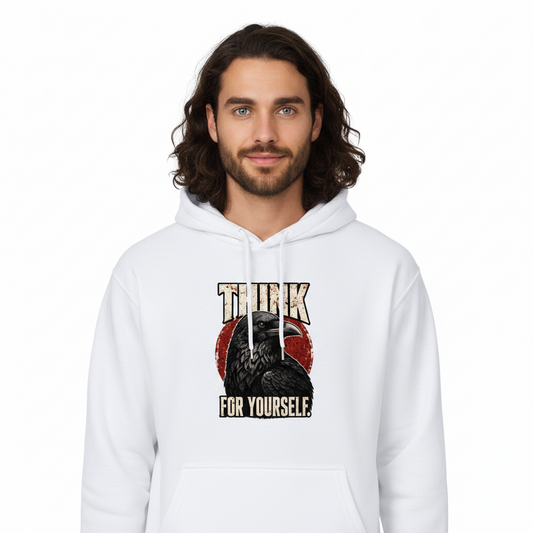 HigherBlanks Premium Hoodie / THINK for YOURSELF