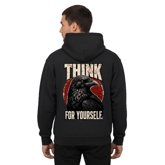 HigherBlanks Premium Hoodie / THINK for YOURSELF