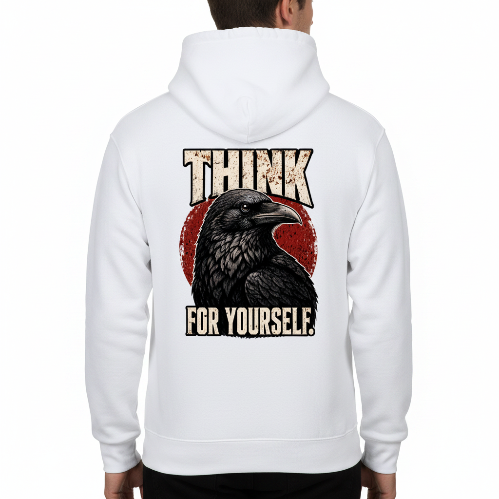 HigherBlanks Premium Hoodie / THINK for YOURSELF