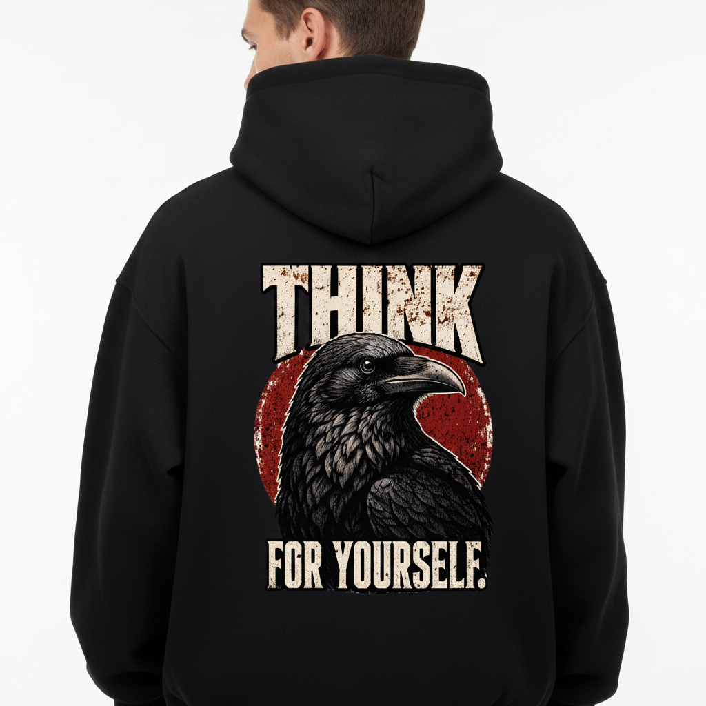 VACANCY Oversized Hoodie / THINK for YOURSELF
