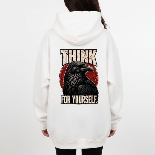 VACANCY Oversized Hoodie / THINK for YOURSELF
