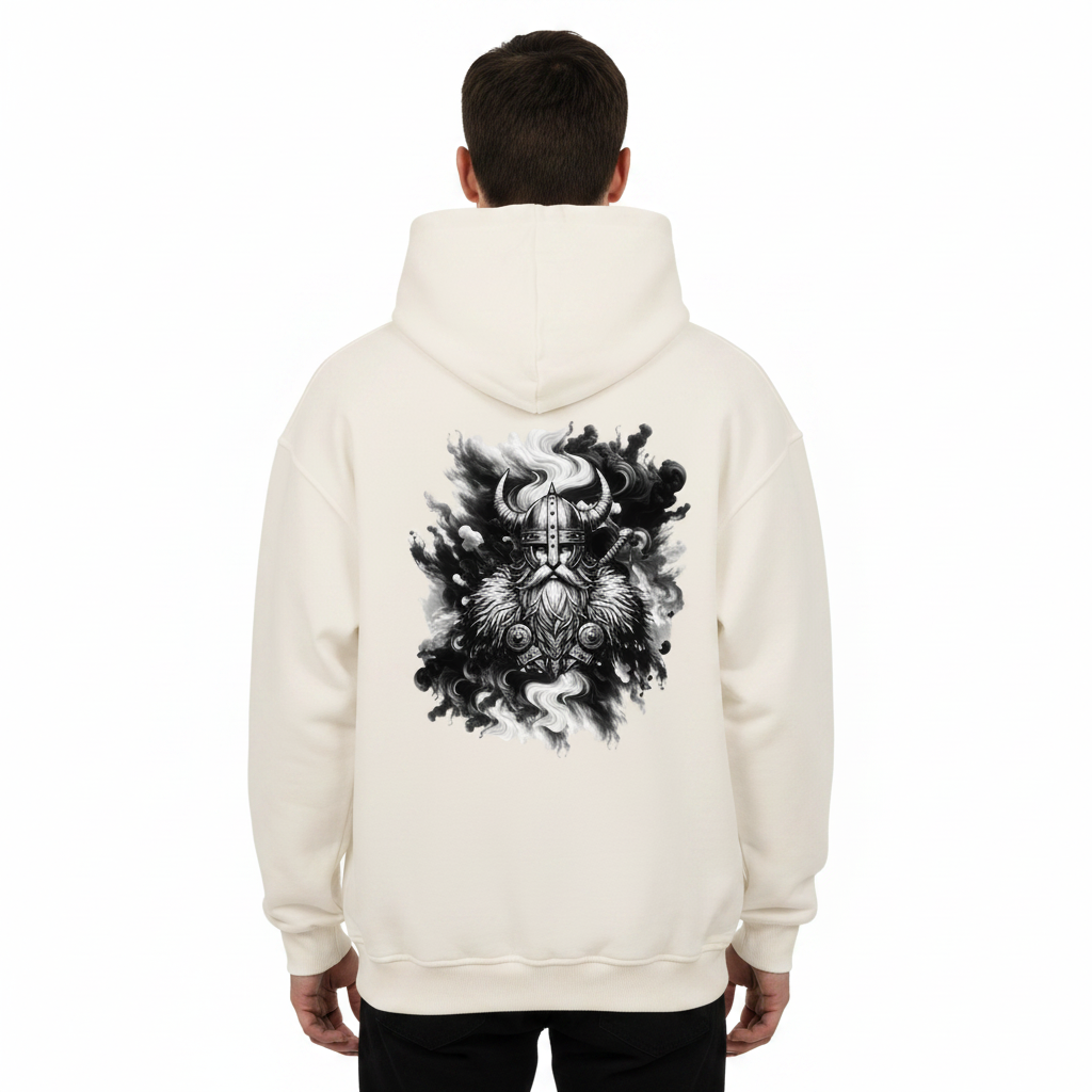 VACANCY Oversized Hoodie / Cloud Viking