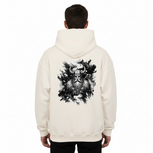 VACANCY Oversized Hoodie / Cloud Viking